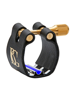 BG Revelation Jazz Silver Ligature and Cap - Meyer Ebonite