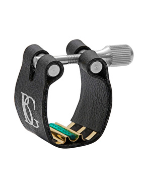 BG L4SR Super Revelation Bb Clarinet Ligature and Cap - Leather Style