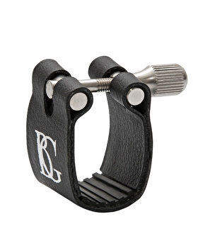 BG L6 Bb Clarinet Ligature and Cap - Standard Leather Style