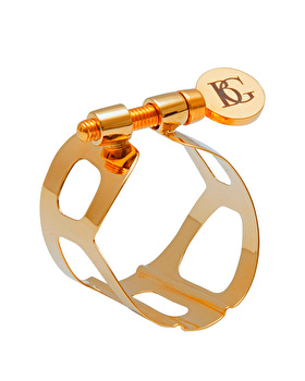 BG L61 Tradition Baritone Sax Ligature & Cap - Gold Plated