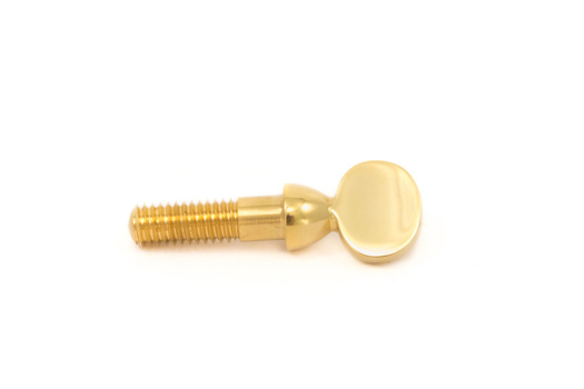 Wood Stone Ligature Screw - Gold Lacquer