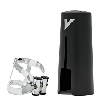 Vandoren MO Clarinet Ligature and Cap LC51PP - Pewter
