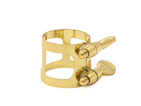 Yamaha Soprano Sax Ligature - Gold Lacquer