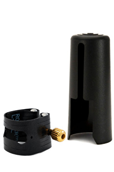 Rovner L6 Alto Sax Ligature & Cap - Light