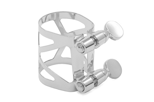 Wood Stone Original Tenor Saxophone Ligature - TM-1 - Silver Plated (EX-DEMO)