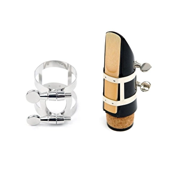 Rico Bb Clarinet Ligature - Nickel Plated