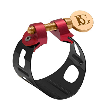 BG Duo LDB Clarinet or Alto Saxophone Ligature - Black Lacquered