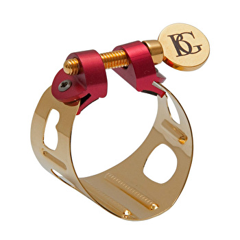 BG Duo LDT0 Tenor Saxophone Ligature - Gold Lacquered