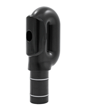 Nuvo Donut Head Joint for jFlute and Student Flute - Black