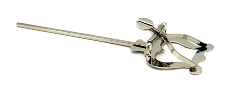 Lyre - Twin Arm Small Head Straight - Nickel Plated