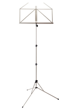 K&M 10100 - 3 Section Lightweight - Nickel Coloured Music Stand
