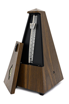 Wittner Metronome - Plastic Pyramid - Walnut Finish