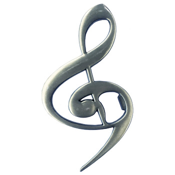 Treble & Bass Clef Bottle Opener