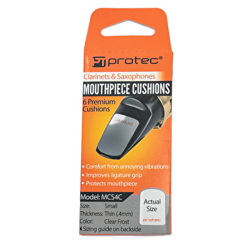 Protec MCS4C Mouthpiece Patches Pack of 6 - Small and Thin