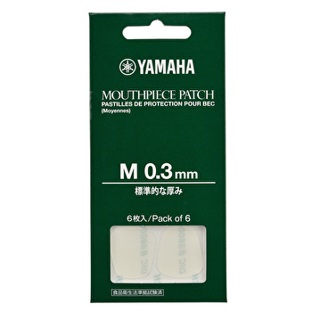 Yamaha Mouthpiece Patches - Medium 0.3mm - Pack of 6