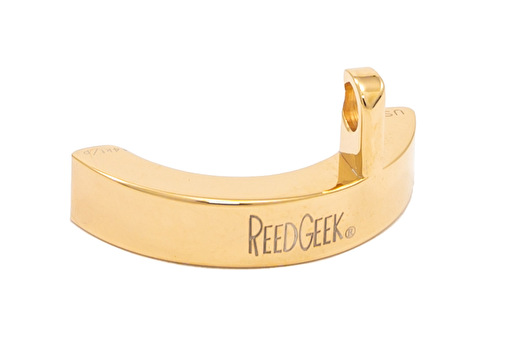 Reed Geek Soprano Saxophone Klangbogen One Piece - Polished 24kt Gold