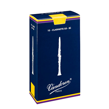 Vandoren Traditional Bb Clarinet Reeds