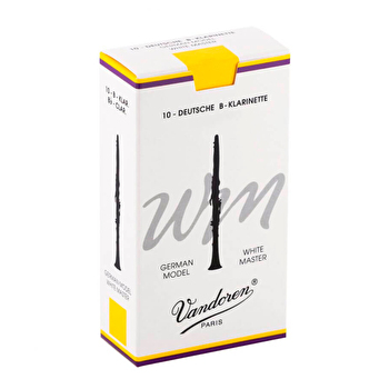 Vandoren White Master Bb Clarinet Reeds