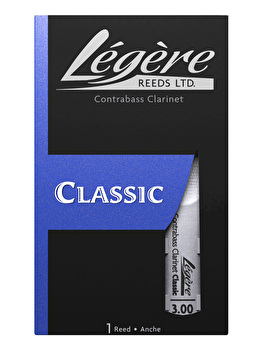 Legere Contra Bass Clarinet Reed - Strength 2