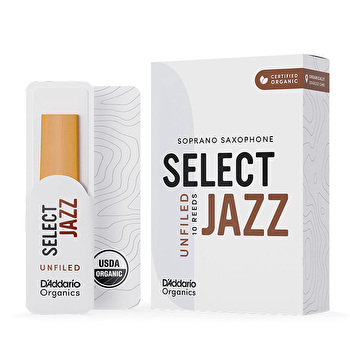 Select Jazz Soprano Saxophone Reeds Unfiled