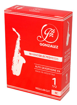 Gonzalez RC Alto Sax Reed Box of 10 - Strength 4