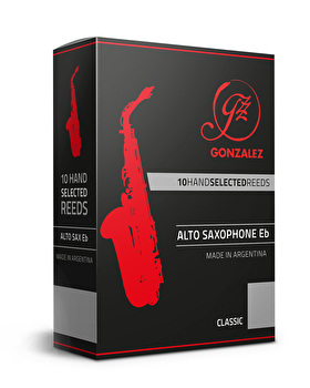 Gonzalez Classic Alto Saxophone Reed - Box of 10