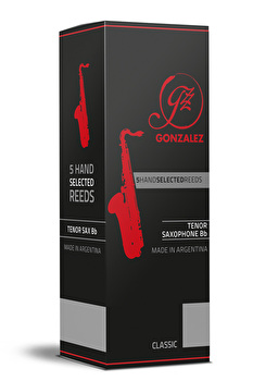 Gonzalez Classic Tenor Saxophone Reeds - Box of 5