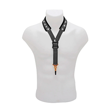 BG S10GMSH Padded Saxophone Sling Glam Collection - Black