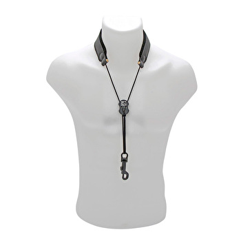 BG Sax Sling S20SH - Leather with Neckpad and Plastic Hook