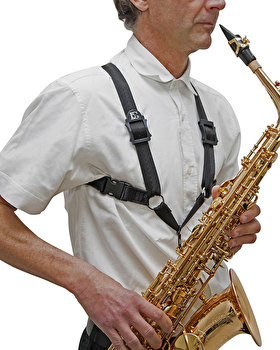 BG Sax Harness Support Sling S40M - Male Large - Metal Hook