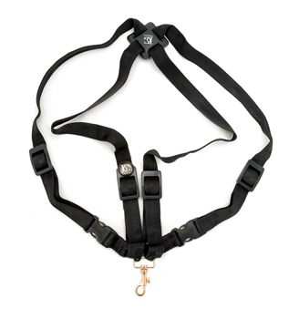 BG Saxophone Harness S44MSH - Ladies, XL, Metal Snap Hook