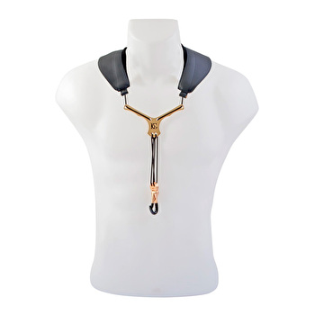 BG Zen S70YMSH Sax Yoke Sling / Strap - Metal Coated Snap Hook
