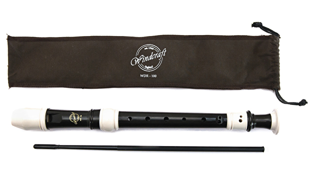 Windcraft Descant Recorder - 3 Piece with arched windway