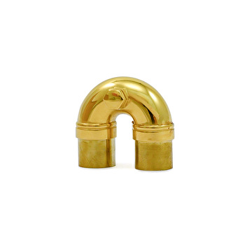 2nd Valve Slide Assembly Gold Plated - Bach Stradivarius 197 Trumpet