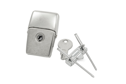 Winter case lock - Nickel - fits 992 Tuba Case