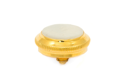 Finger Button - Getzen Custom Trumpet - Gold Plated