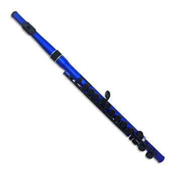 Nuvo Student Flute Outfit - Metallic Blue