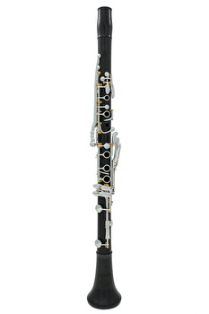 Backun Q2 Series - Grenadilla with Silver Plated Keys & Gold Posts - A Clarinet