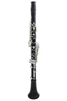 Backun Q2 Series - Grenadilla with Silver Plated Keys & Gold Posts - Bb Clarinet