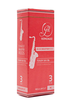 Gonzalez RC Tenor Saxophone Reed Box of 5 - Strength 3.5