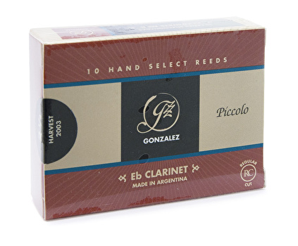 Gonzalez RC Eb Clarinet Reed - Strength 3 - Old Style Box Clearance