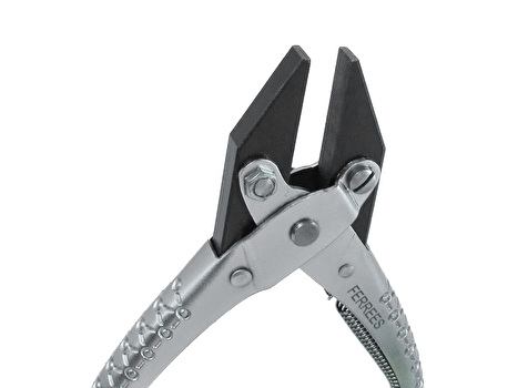 Parallel Pliers with Scored, Hardened Jaws
