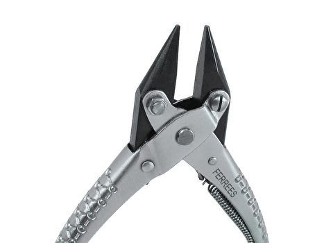 Parallel Pliers with Smooth Chain Nose Jaws
