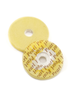 Pearl Flute Pad - 19mm x 2.6mm with 4mm Hole