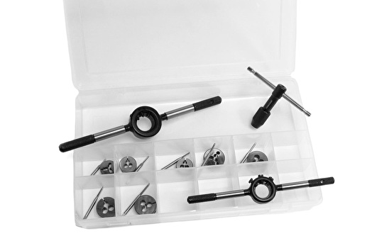 Metric Tap & Die Set - 1.6-.35 thru 3.0-.50