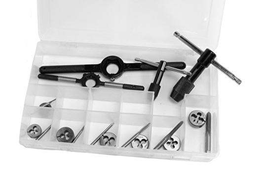 Metric Tap & Die Set - 3.0-.60 thru 8.0-1.25