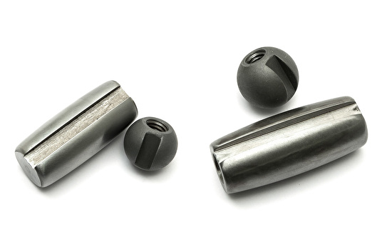 Push Ball Set - Slotted Barrel Shaped and Round, Alto/Tenor - N81S