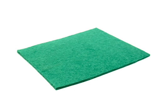Sheet Felt - 2.5mm thick medium green - Approx 30 x 10cms