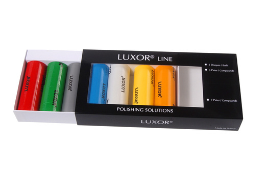 Merard Luxor Box contains 7 Polishing Compounds