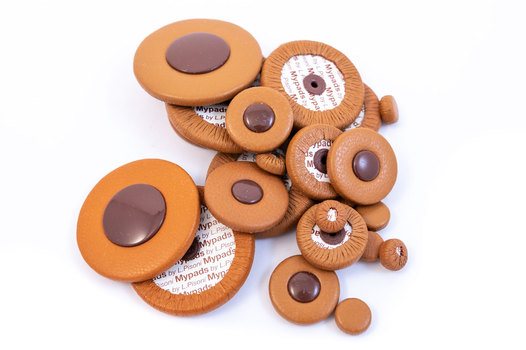 Yamaha Soprano Saxophone Pad Set - YSS-62 Standard Quality with Plastic Reflector